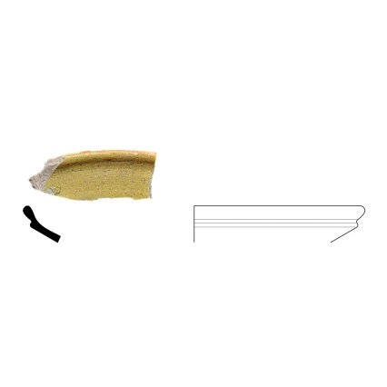 Dish fragment
