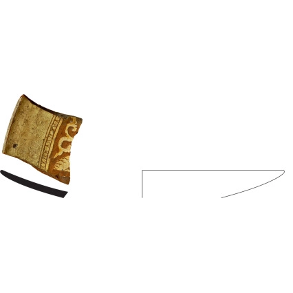 Dish fragment