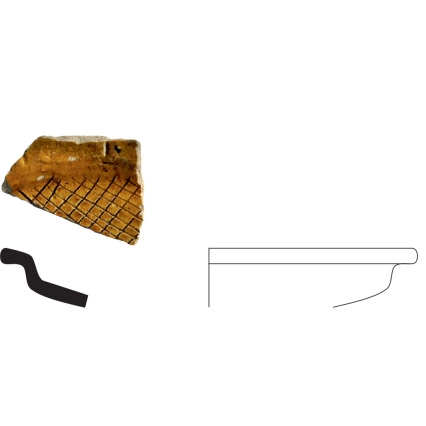 Dish fragment