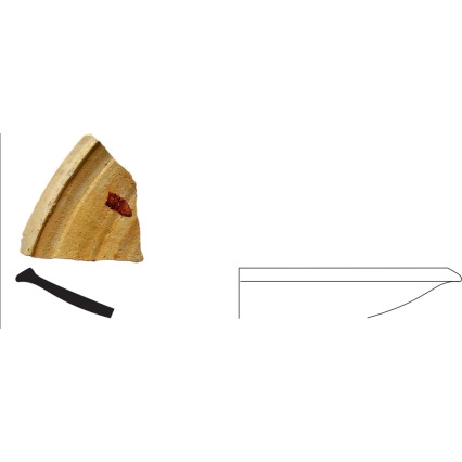 Dish fragment